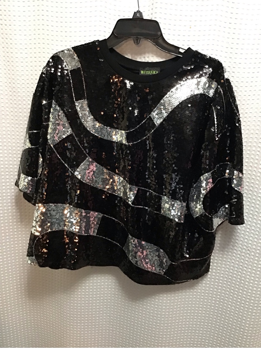 Forever 21 Beetlejuice sequin top